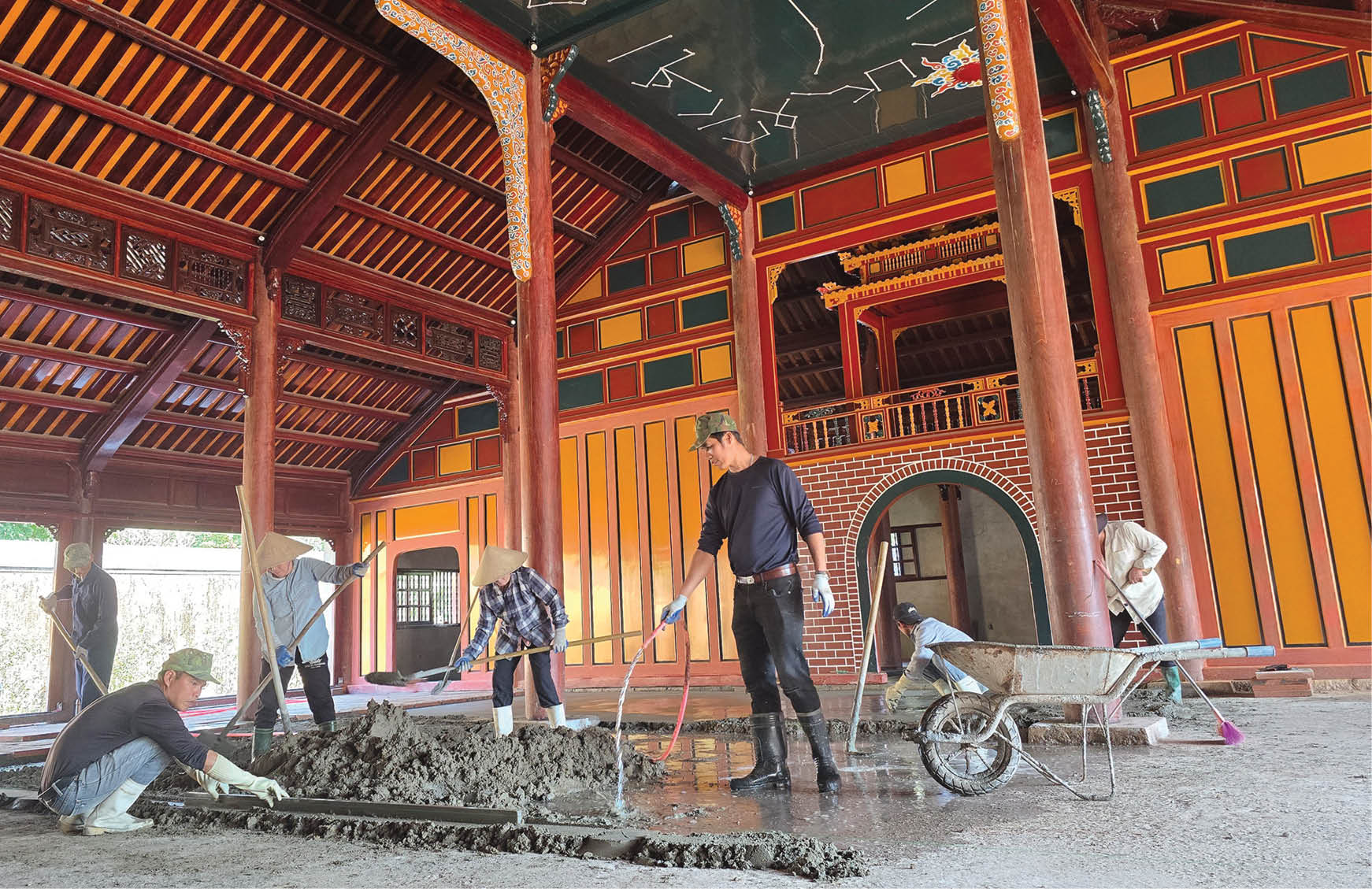 Minh Khiêm Đường dần hé lộ dáng xưa