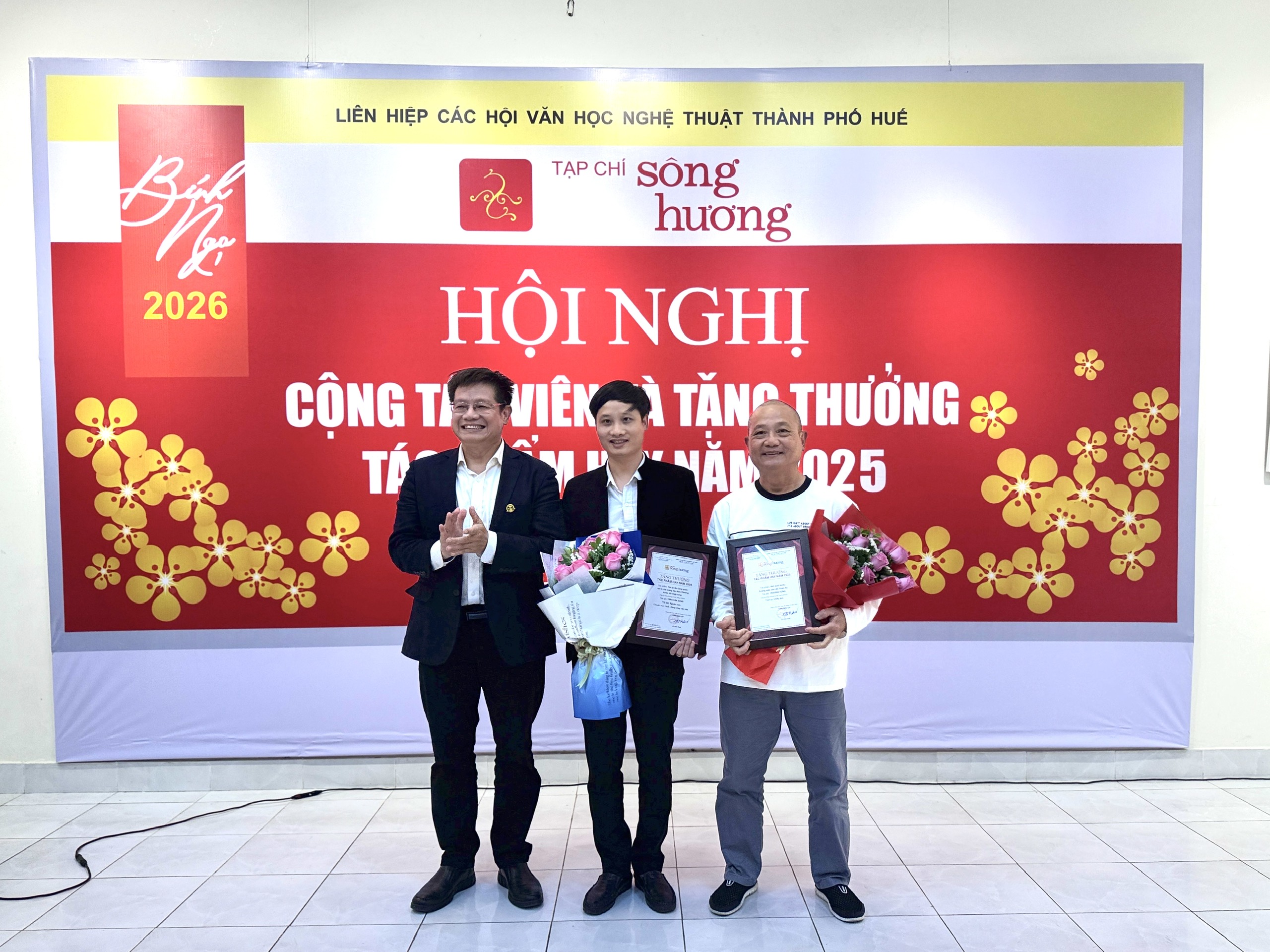 Tạp chí Sông Hương trao thưởng tác phẩm hay năm 2025