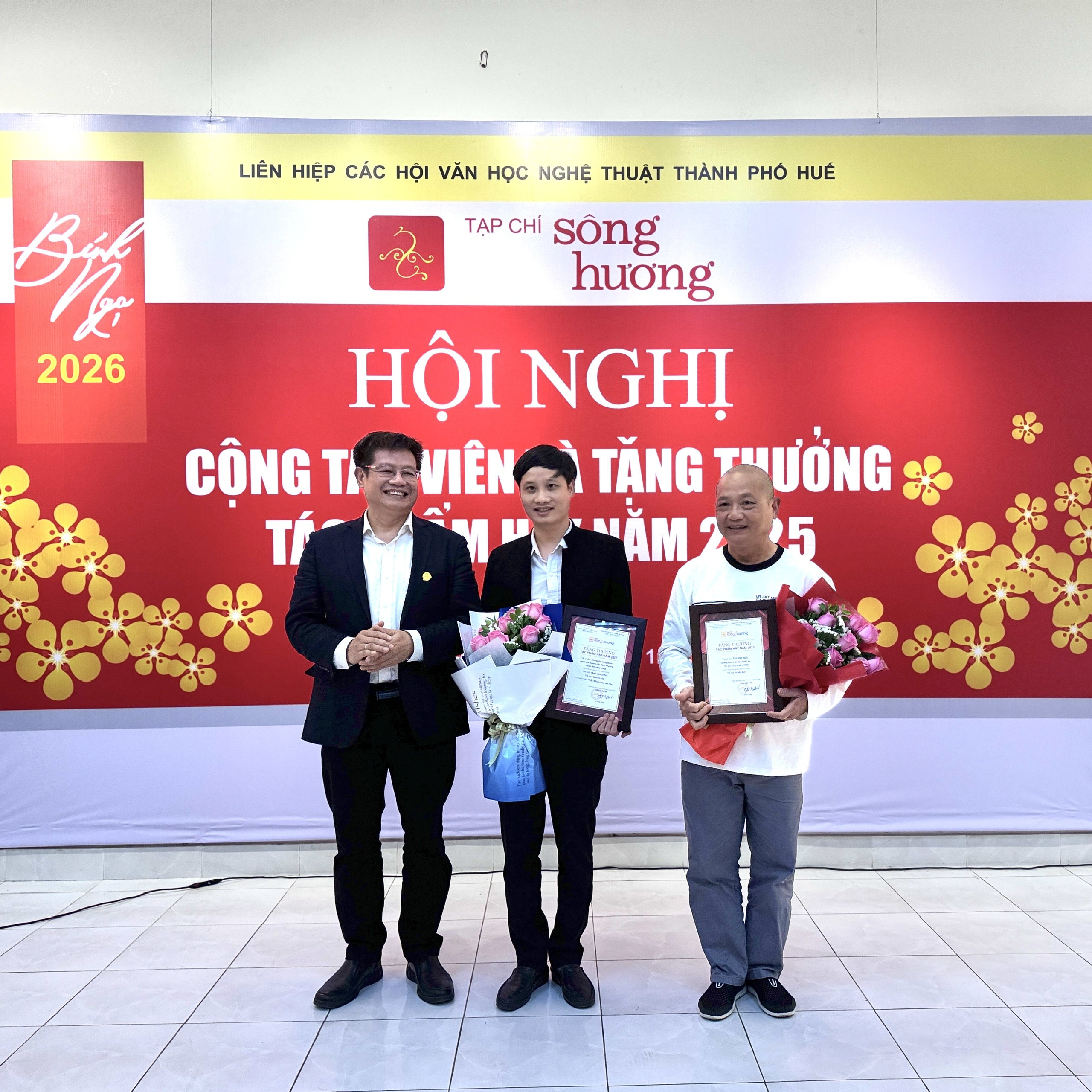 Tạp chí Sông Hương trao thưởng tác phẩm hay năm 2025