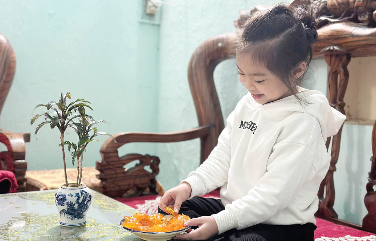 Vị Tết trong gian bếp gia đình với mứt, bánh handmade