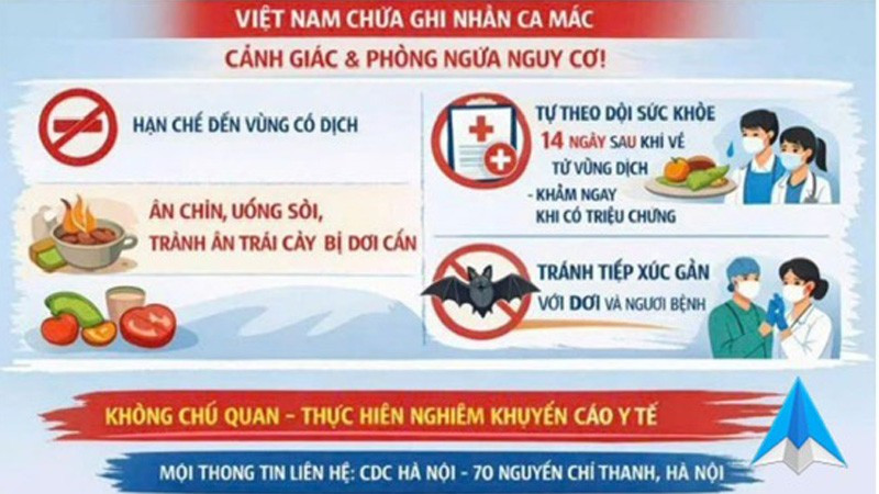 Bảo đảm an toàn vệ sinh thực phẩm trong phòng bệnh do virus Nipah