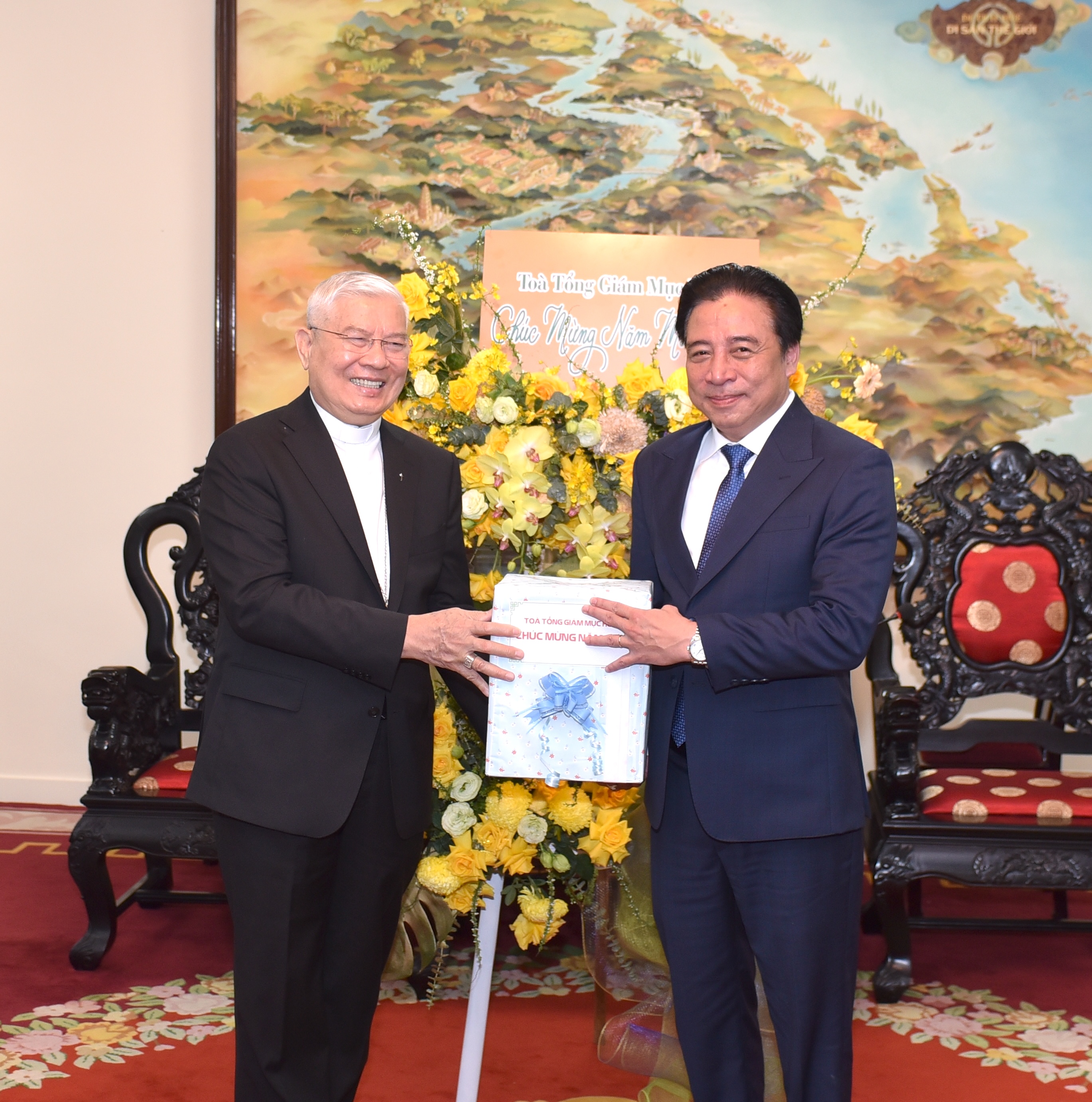 Các tổ chức tôn giáo thăm, chúc mừng lãnh đạo thành phố nhân kỷ niệm 96 năm Ngày thành lập Đảng và Tết Bính Ngọ 2026