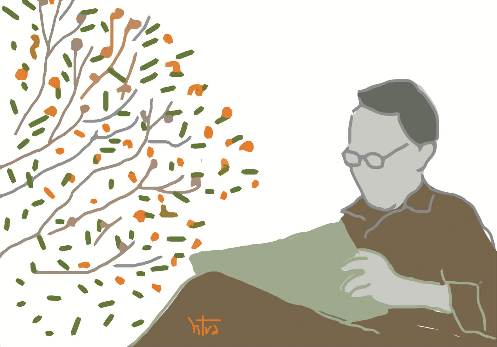 Về trong bóng người