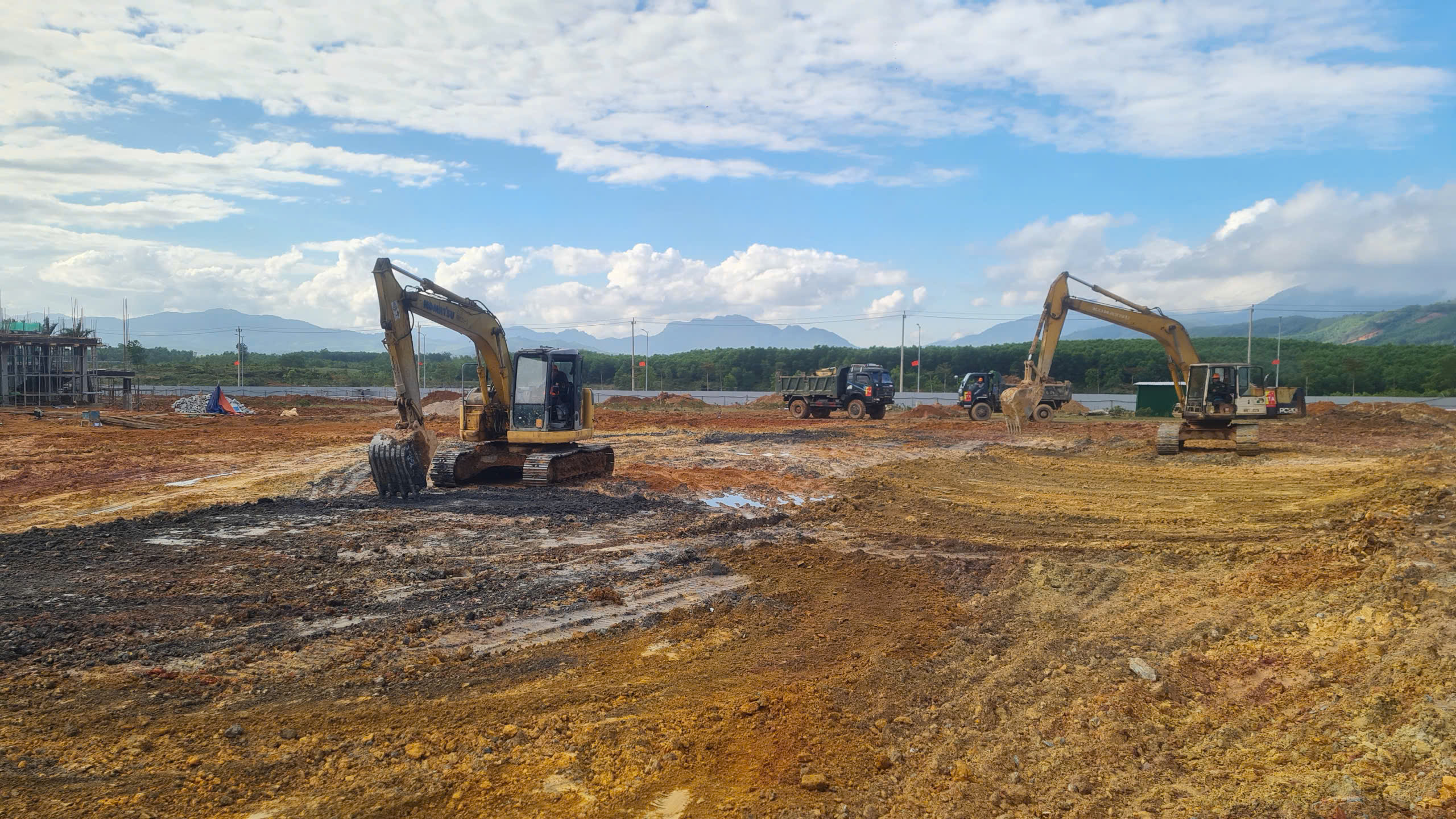 Đảm bảo tiến độ công trình trường học các xã biên giới A Lưới