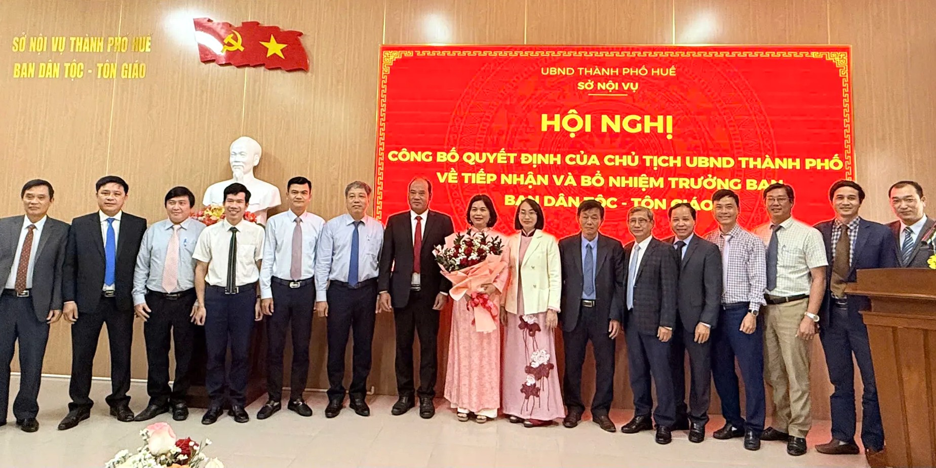 Bổ nhiệm Thượng tá Lê Thị Thanh Mai giữ chức Trưởng ban Dân tộc - Tôn giáo