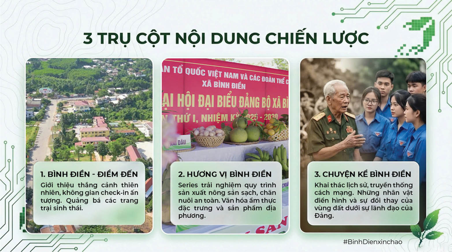 Đưa nghị quyết vào cuộc sống, cách làm hay của Bình Điền