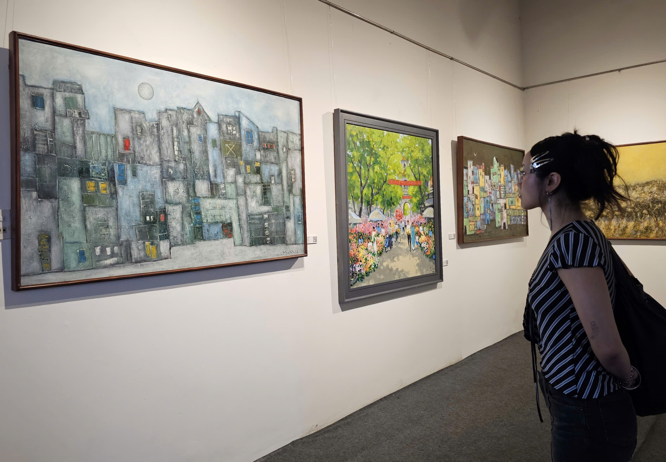 Những mảng màu ký ức trong tranh Khanh và Huy