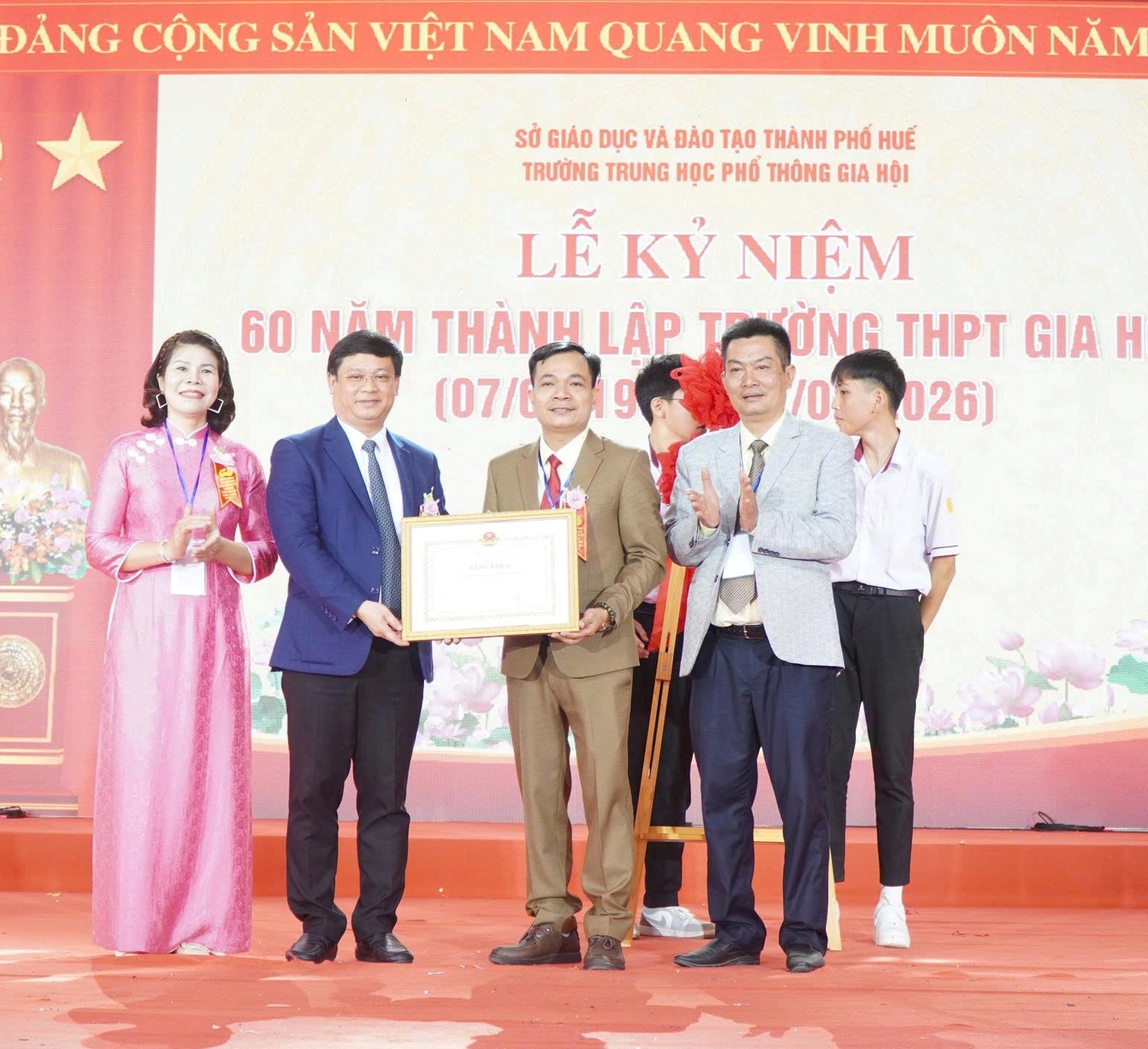 Trường THPT Gia Hội kỷ niệm 60 năm thành lập