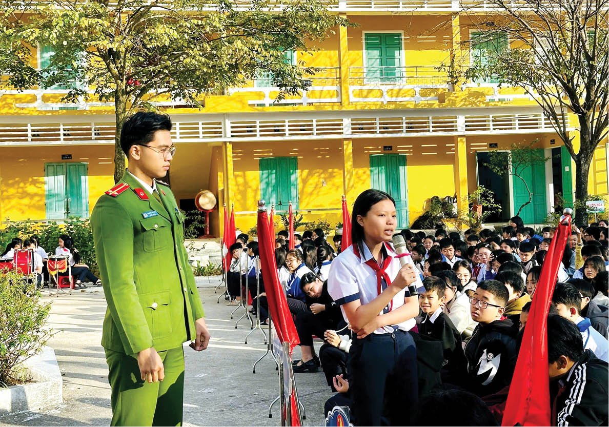 Hiệu quả từ mô hình “Trường học không ma túy”