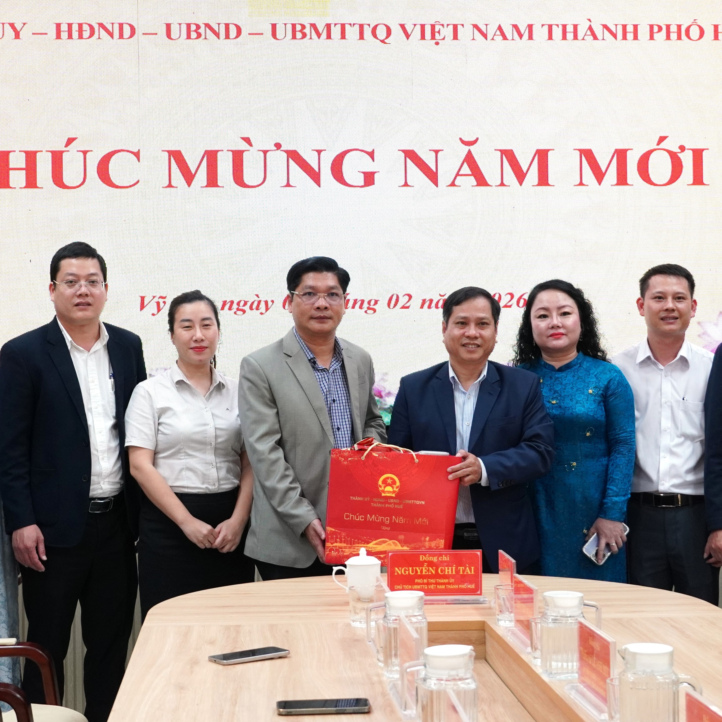 Phó Bí thư Thành ủy Nguyễn Chí Tài thăm, chúc Tết các đơn vị và địa phương