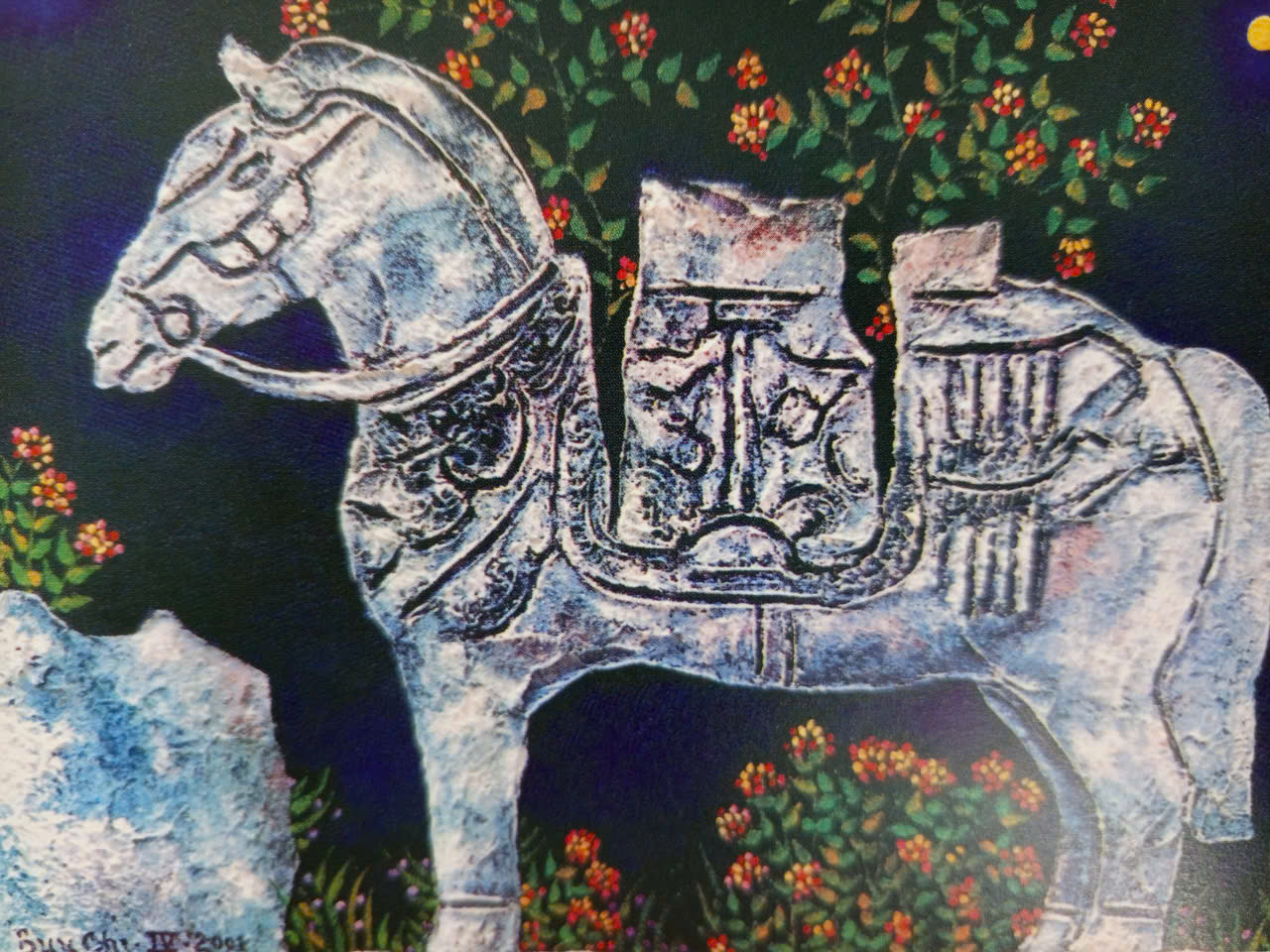 Họa sĩ Bửu Chỉ với những bức tranh về ngựa