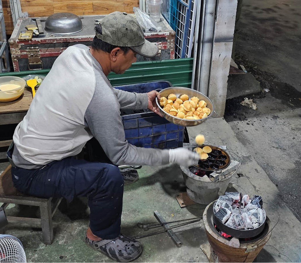 Lò bánh thuẫn trên phố