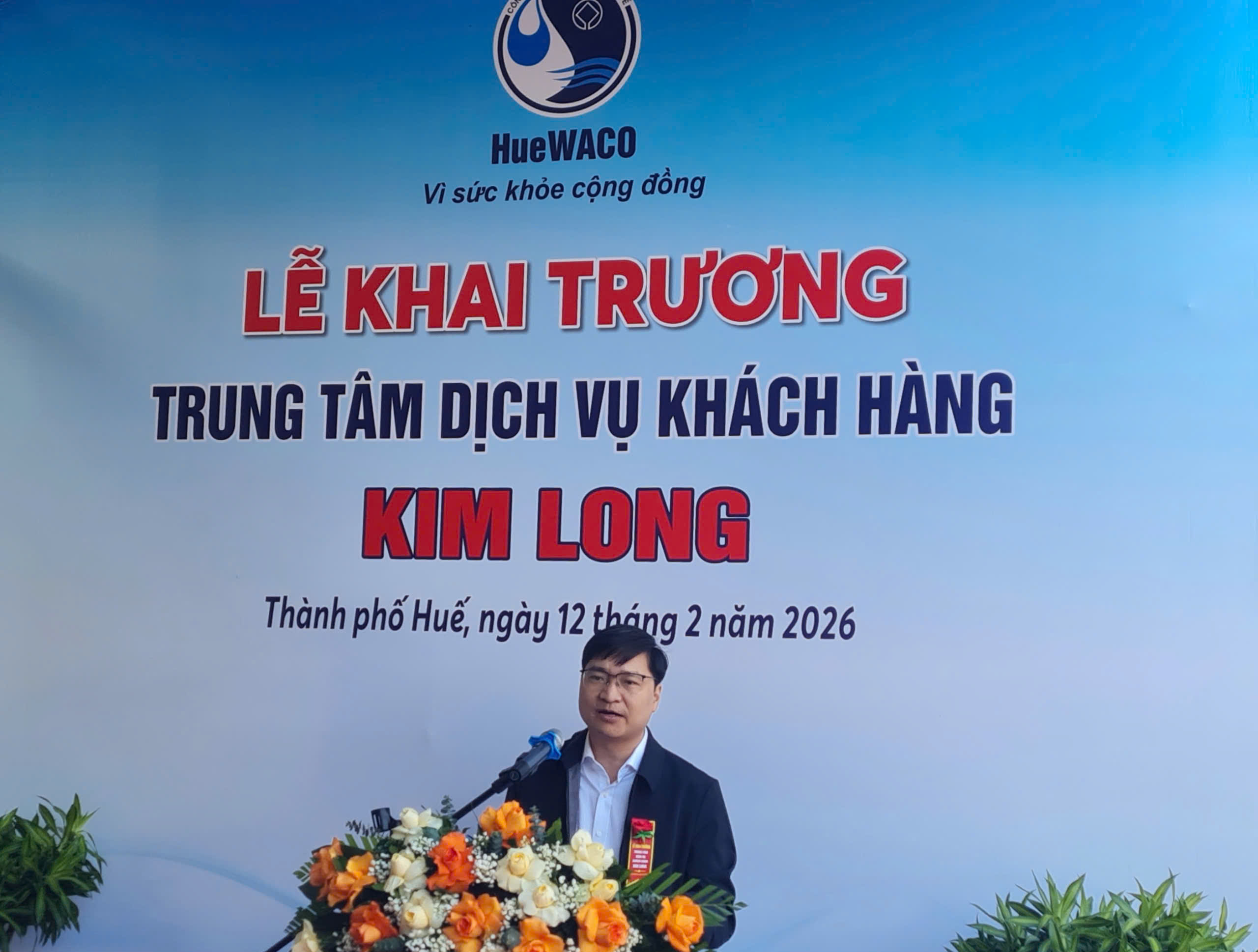 HueWACO khánh thành thêm Trung tâm Dịch vụ khách hàng tại Kim Long