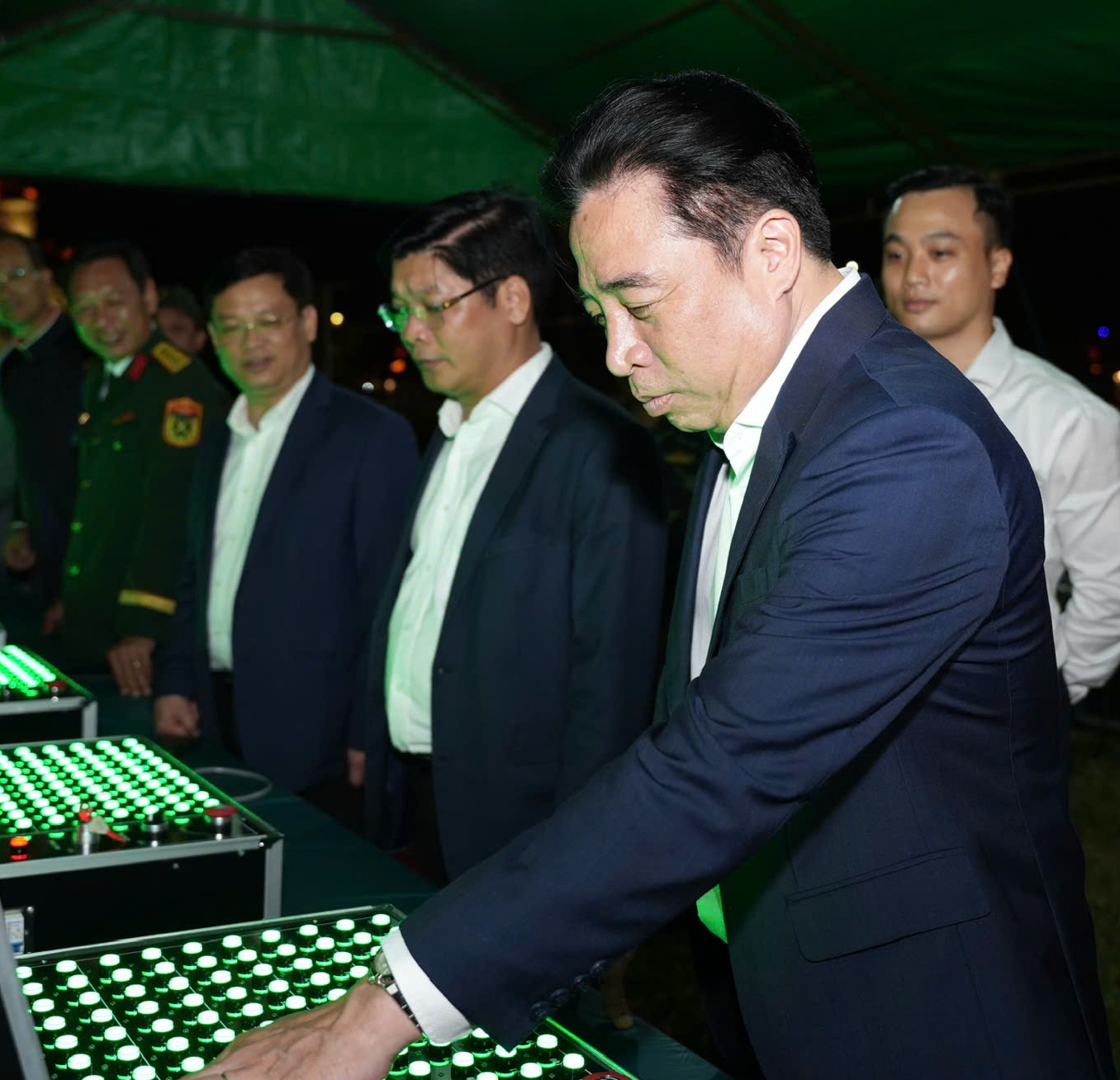 Chương trình pháo hoa là điểm nhấn nghệ thuật đặc sắc trong đêm Giao thừa