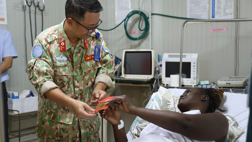 Nhiều hoạt động ý nghĩa đầu xuân Bính Ngọ của lực lượng gìn giữ hòa bình Việt Nam