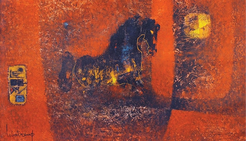 Ngựa trong thế giới nghệ thuật Lê Bá Đảng