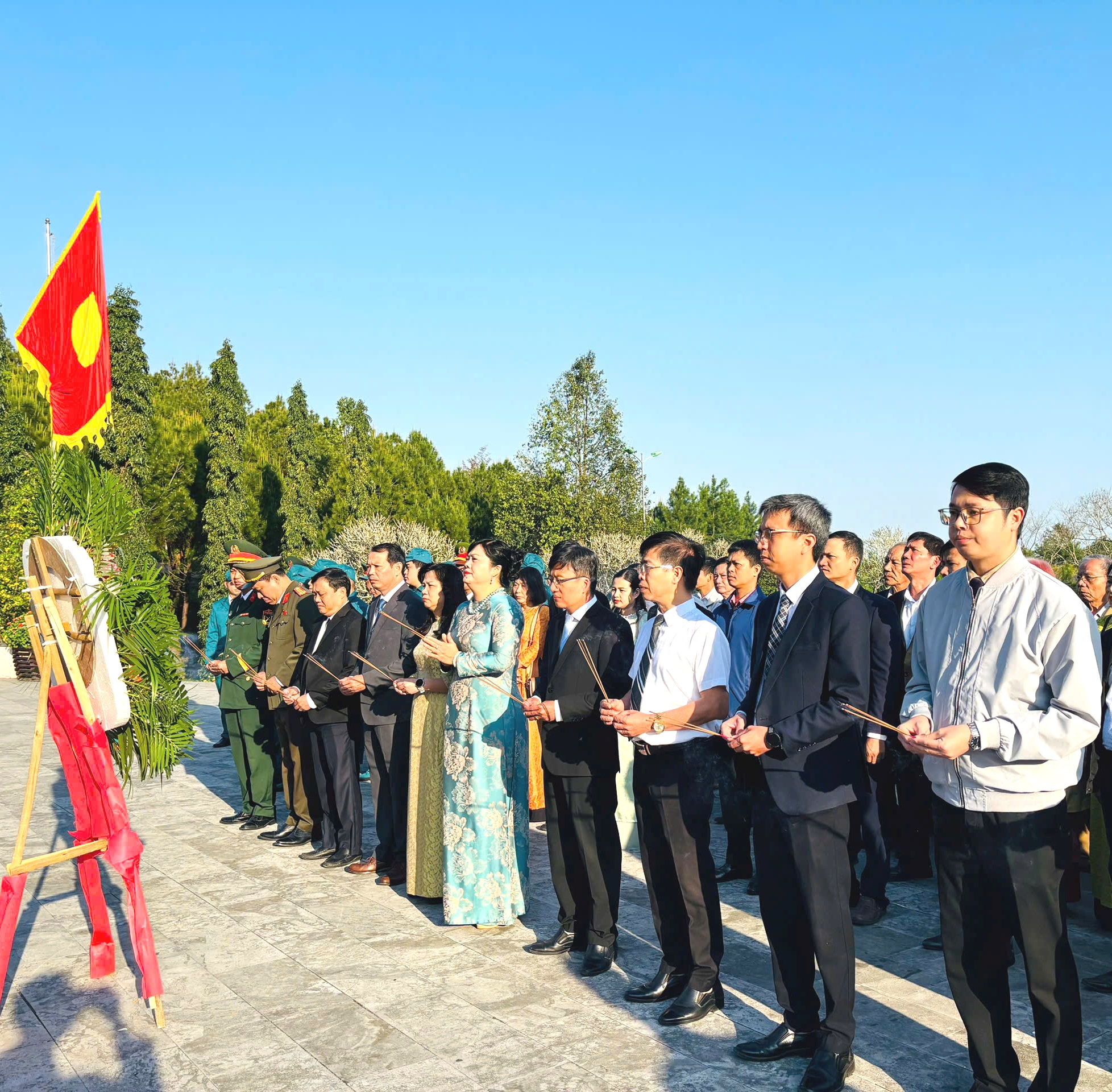 Phường An Cựu dâng hương kỷ niệm 237 năm chiến thắng Ngọc Hồi - Đống Đa