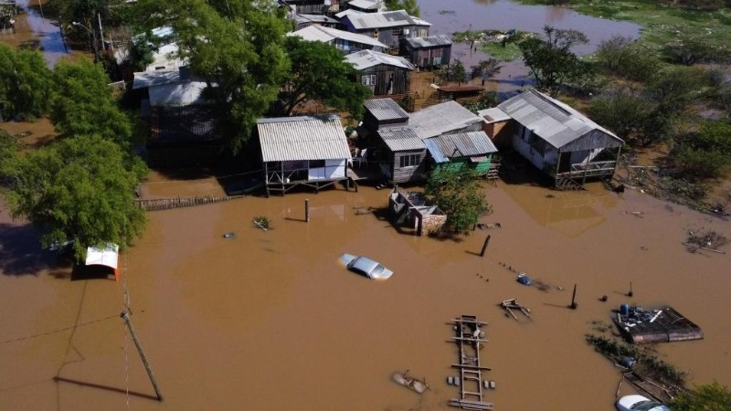 Brazil ban bố tình trạng thảm họa thiên tai do mưa lũ