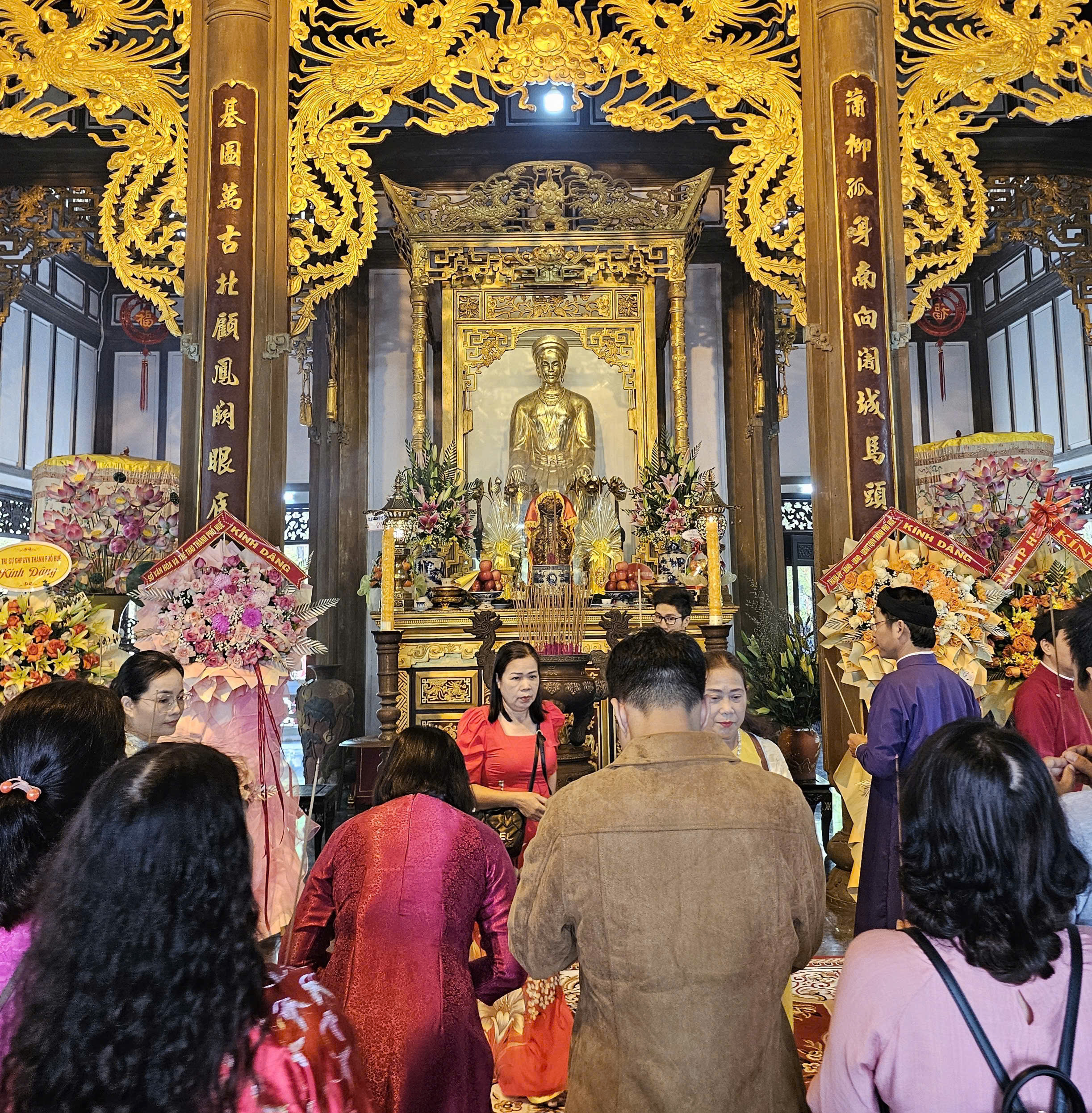 Khai hội đền Huyền Trân tri ân người mở cõi