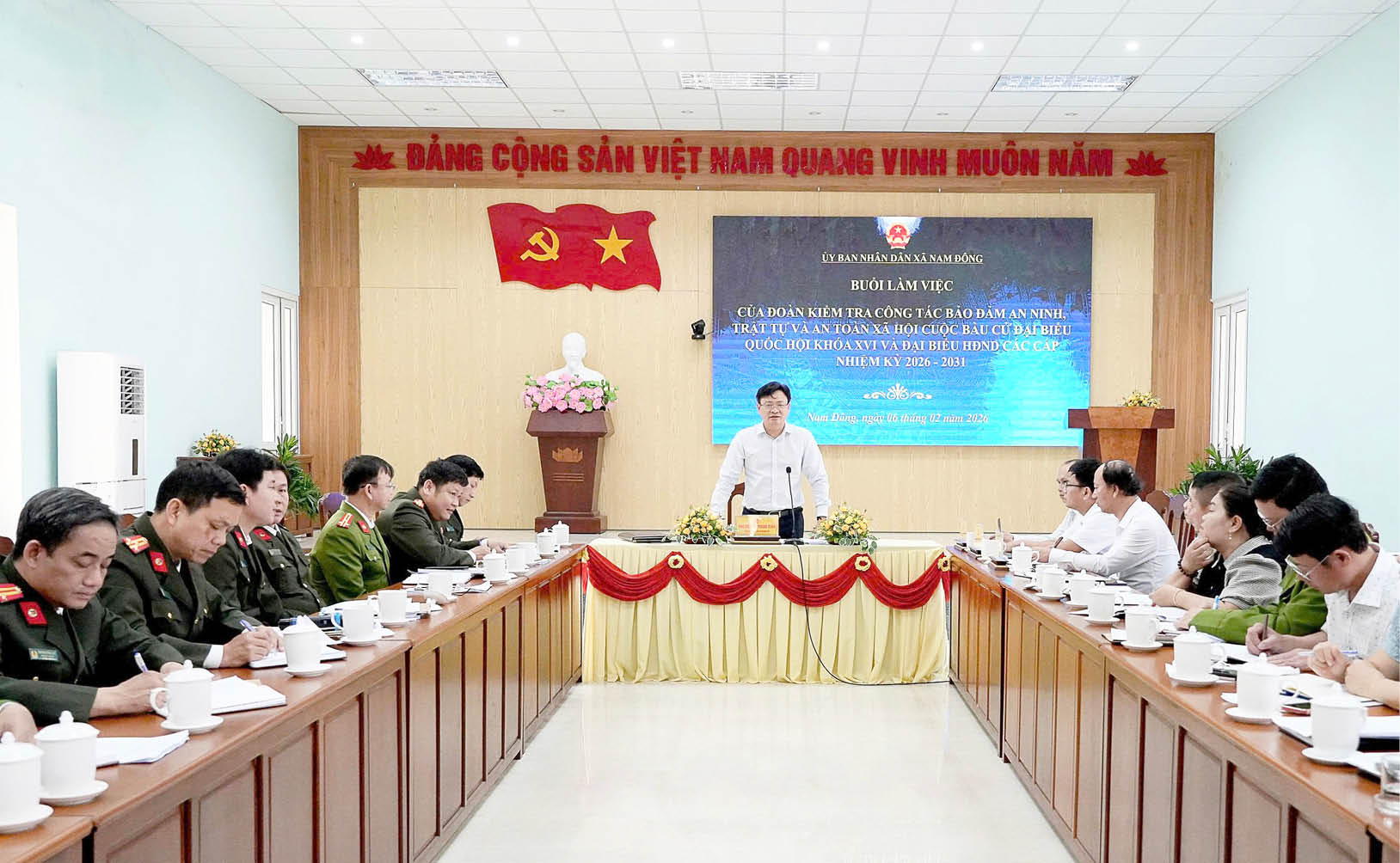 Bảo đảm tuyệt đối an toàn cho ngày hội toàn dân