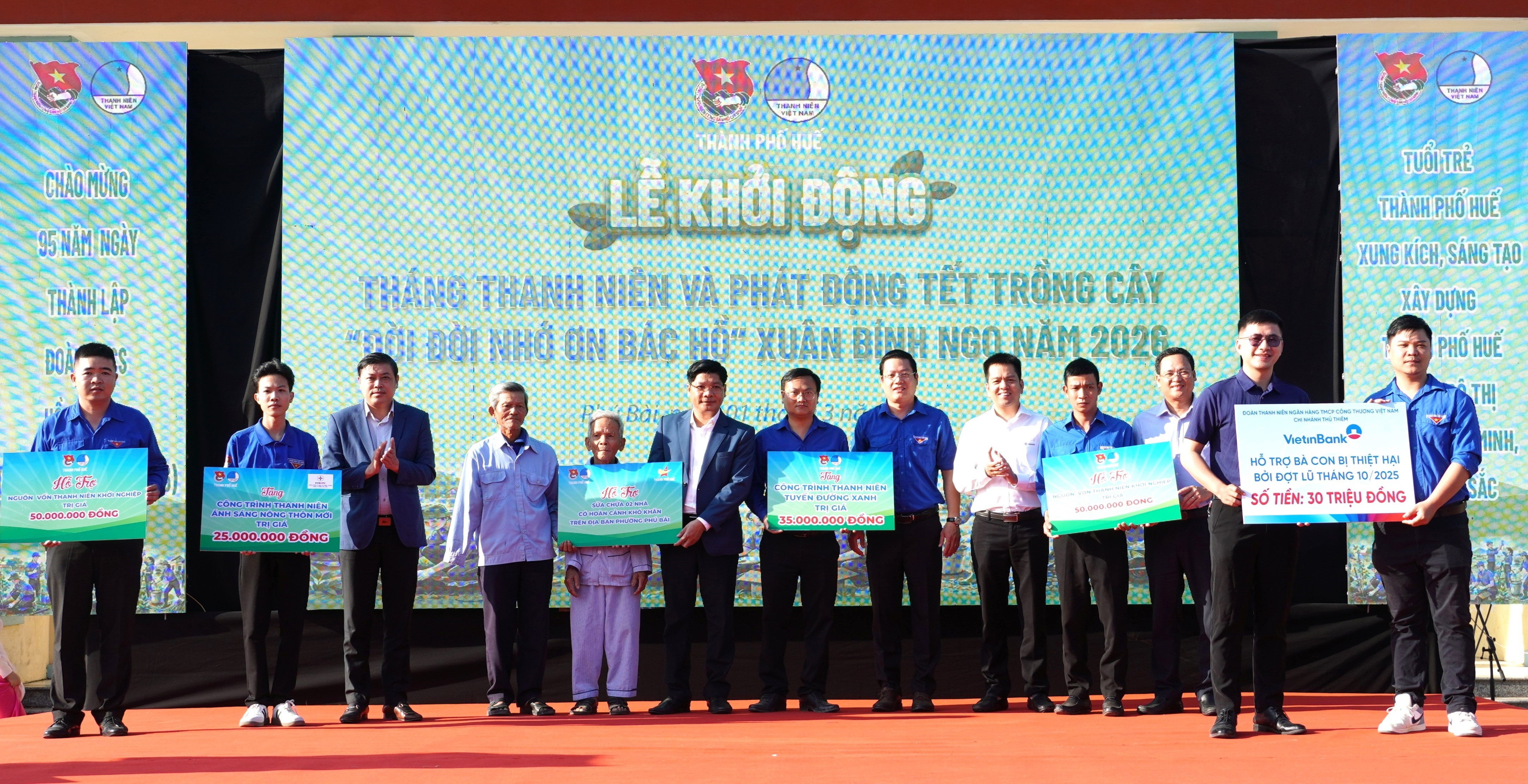 Hơn 500 triệu đồng dành cho công trình, phần việc hướng về cộng đồng