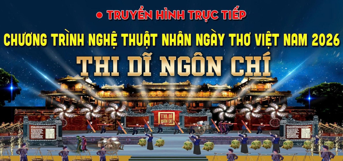 Truyền hình trực tiếp Chương trình nghệ thuật “Thi Dĩ Ngôn Chí”
