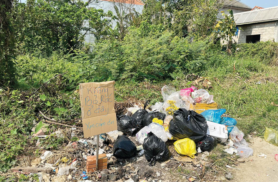 Cần mạnh tay xử lý hành vi vứt rác bừa bãi