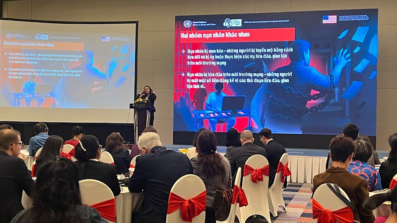 Nâng cao nhận thức về hành vi tội phạm mua bán người tại các trung tâm lừa đảo