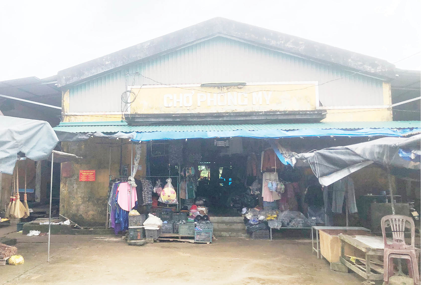 Sớm nâng cấp, chỉnh trang chợ Phong Mỹ