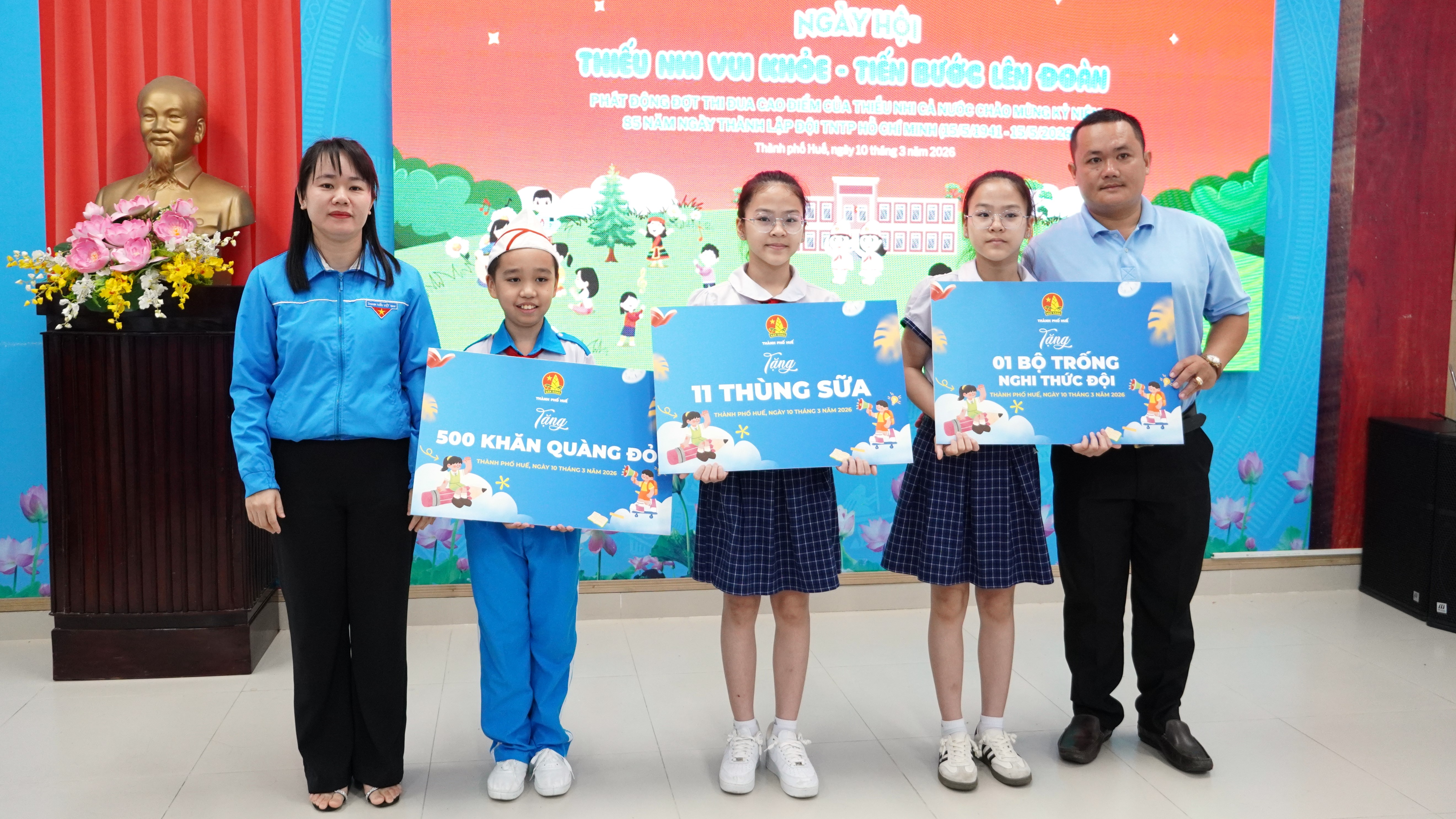 Sôi nổi Ngày hội “Thiếu nhi vui khỏe - Tiến bước lên Đoàn”