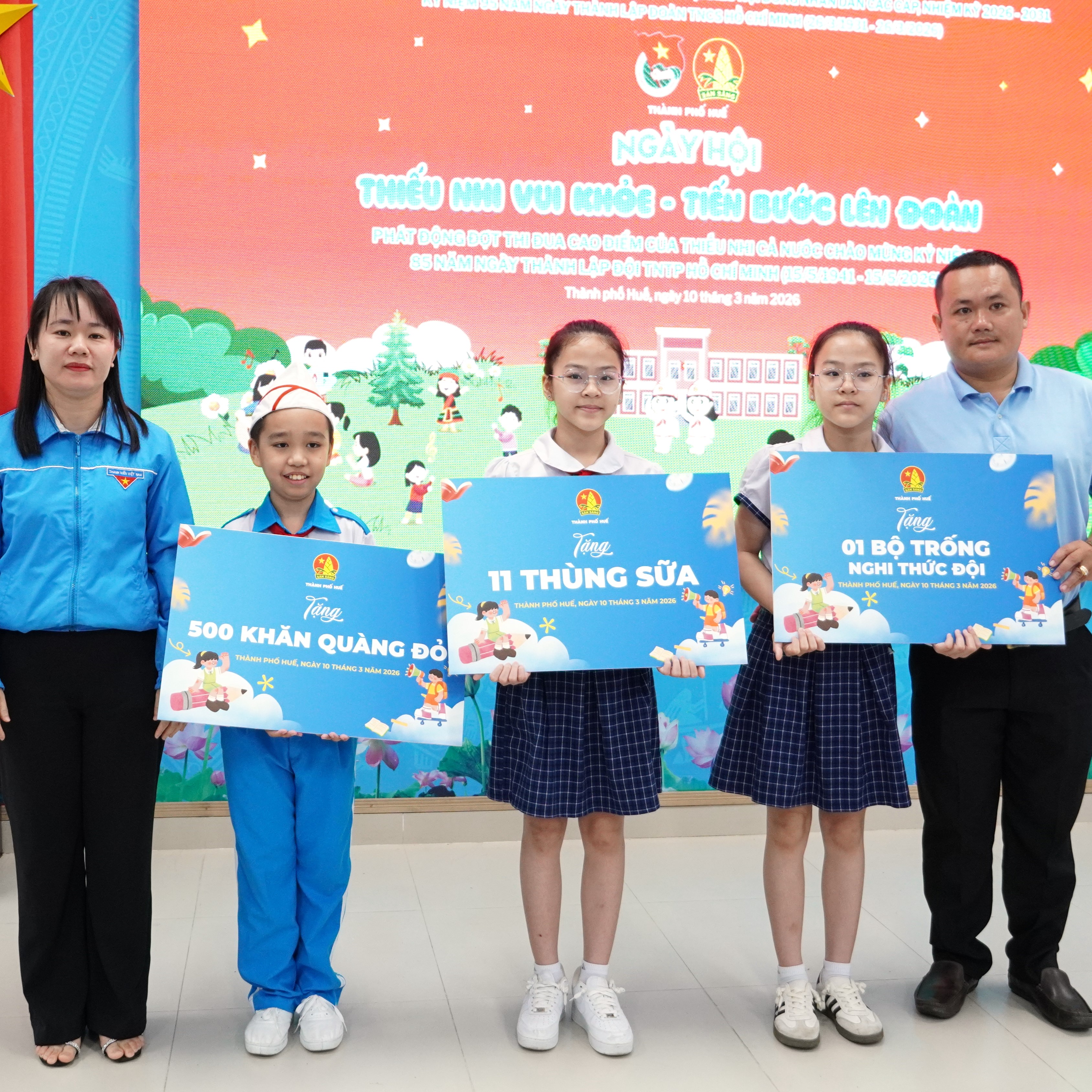 Sôi nổi Ngày hội “Thiếu nhi vui khỏe - Tiến bước lên Đoàn”