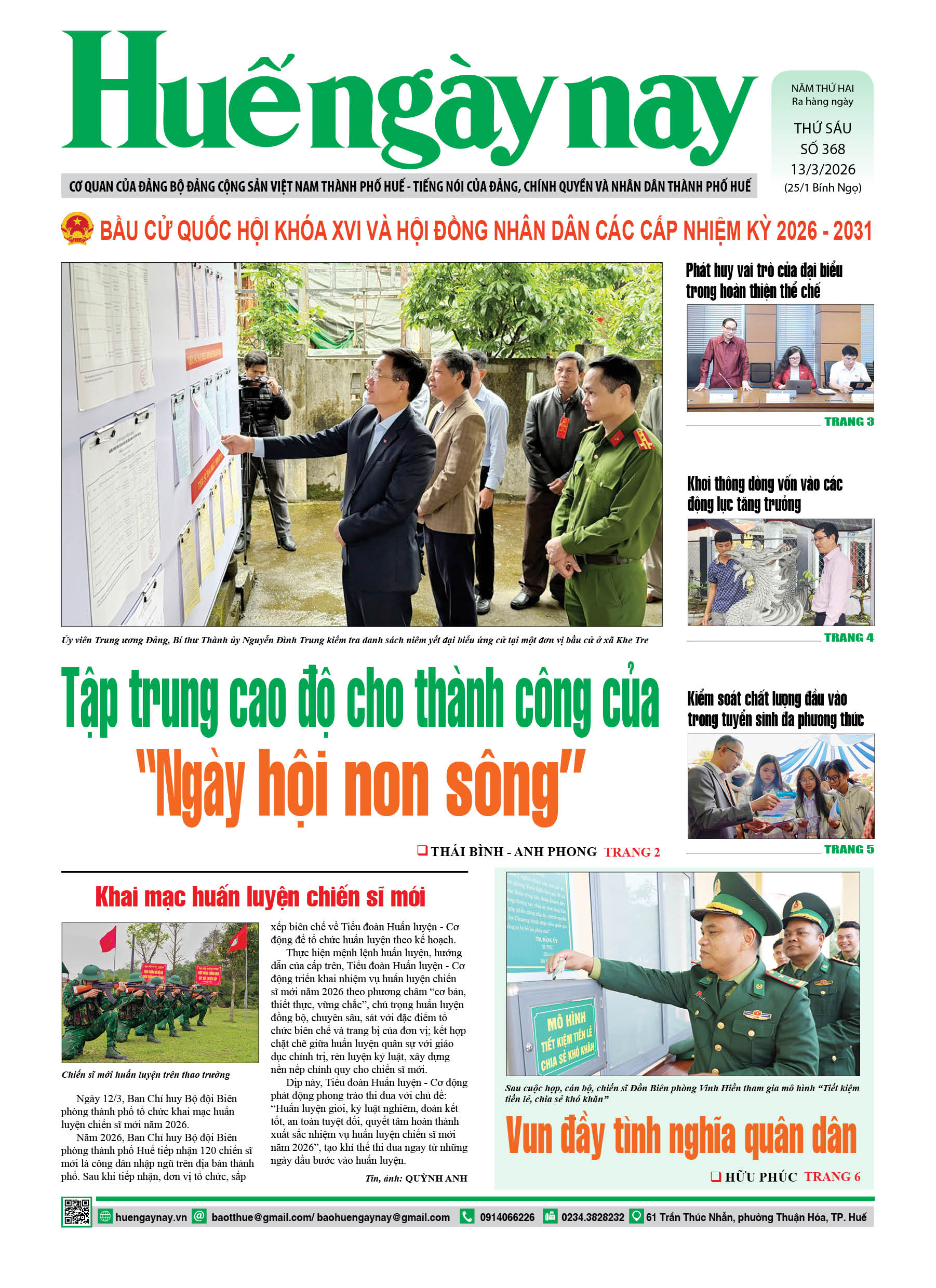 Thứ sáu, 13/03/2026