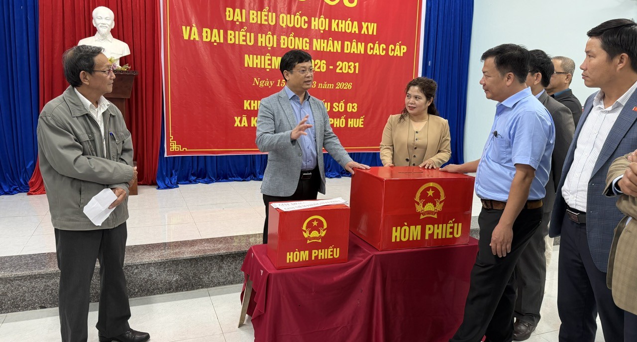 Bảo đảm công tác bầu cử được tổ chức dân chủ, đúng pháp luật, an toàn, tiết kiệm