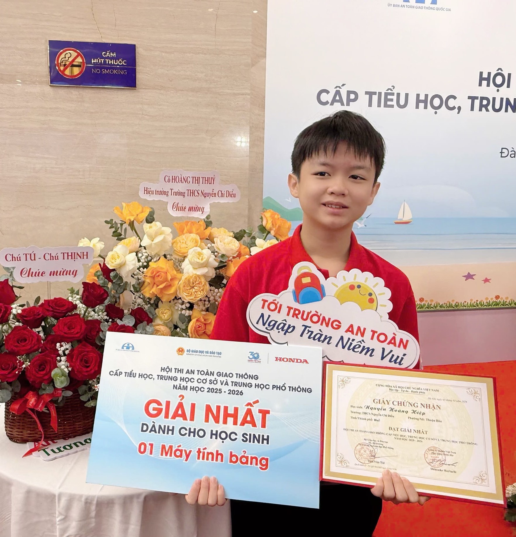 TP Huế đoạt 57 giải tại hội thi An toàn giao thông quốc gia