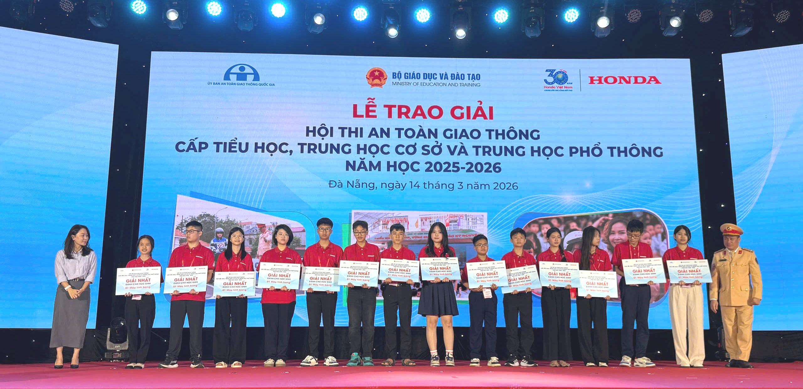 TP Huế đoạt 57 giải tại hội thi An toàn giao thông quốc gia