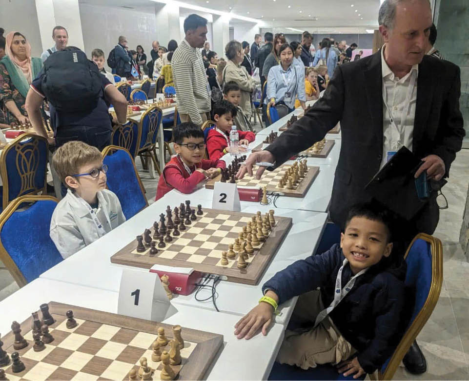 Cậu học trò nhỏ với nhiều giải thưởng cờ vua