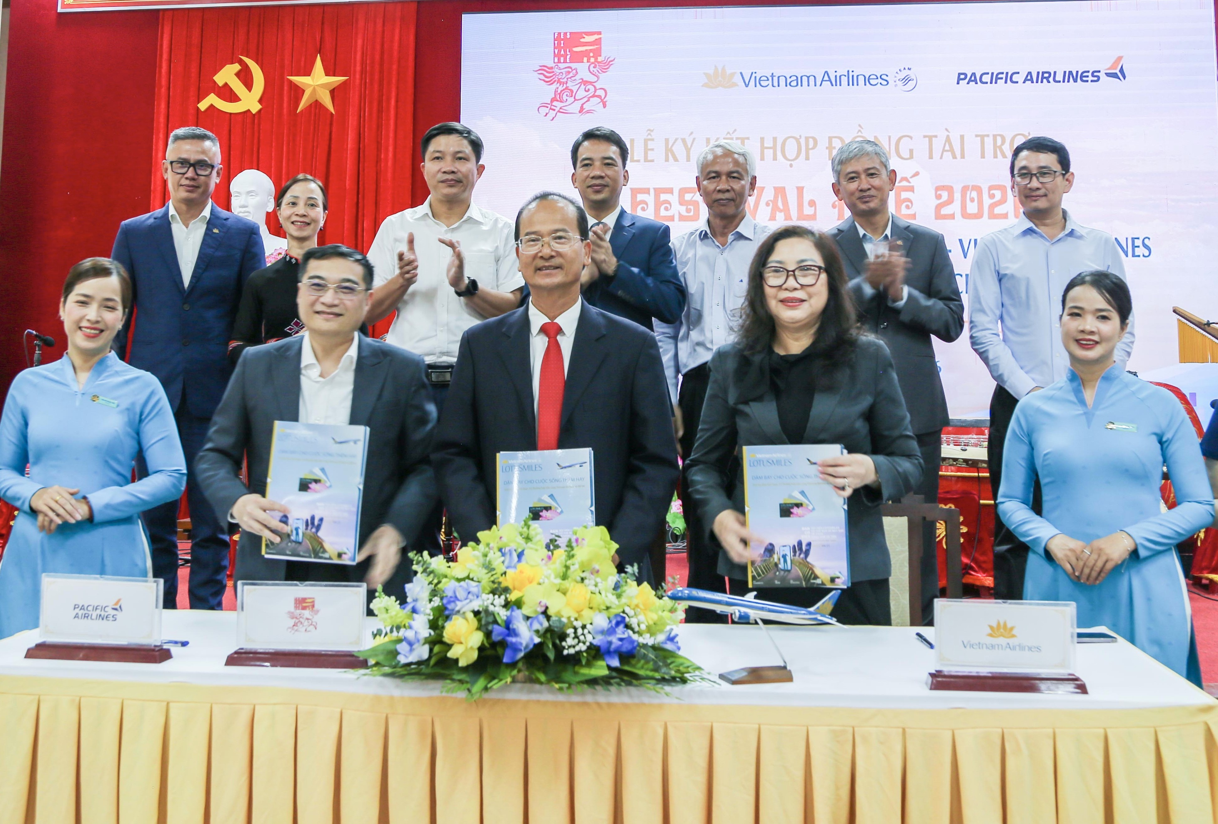 Vietnam Airlines, Pacific Airlines tiếp tục đồng hành cùng Festival Huế 2026