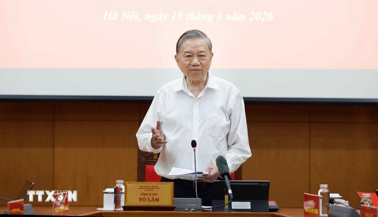 Tổng Bí thư Tô Lâm Phát triển công nghệ chiến lược là việc không thể chậm trễ