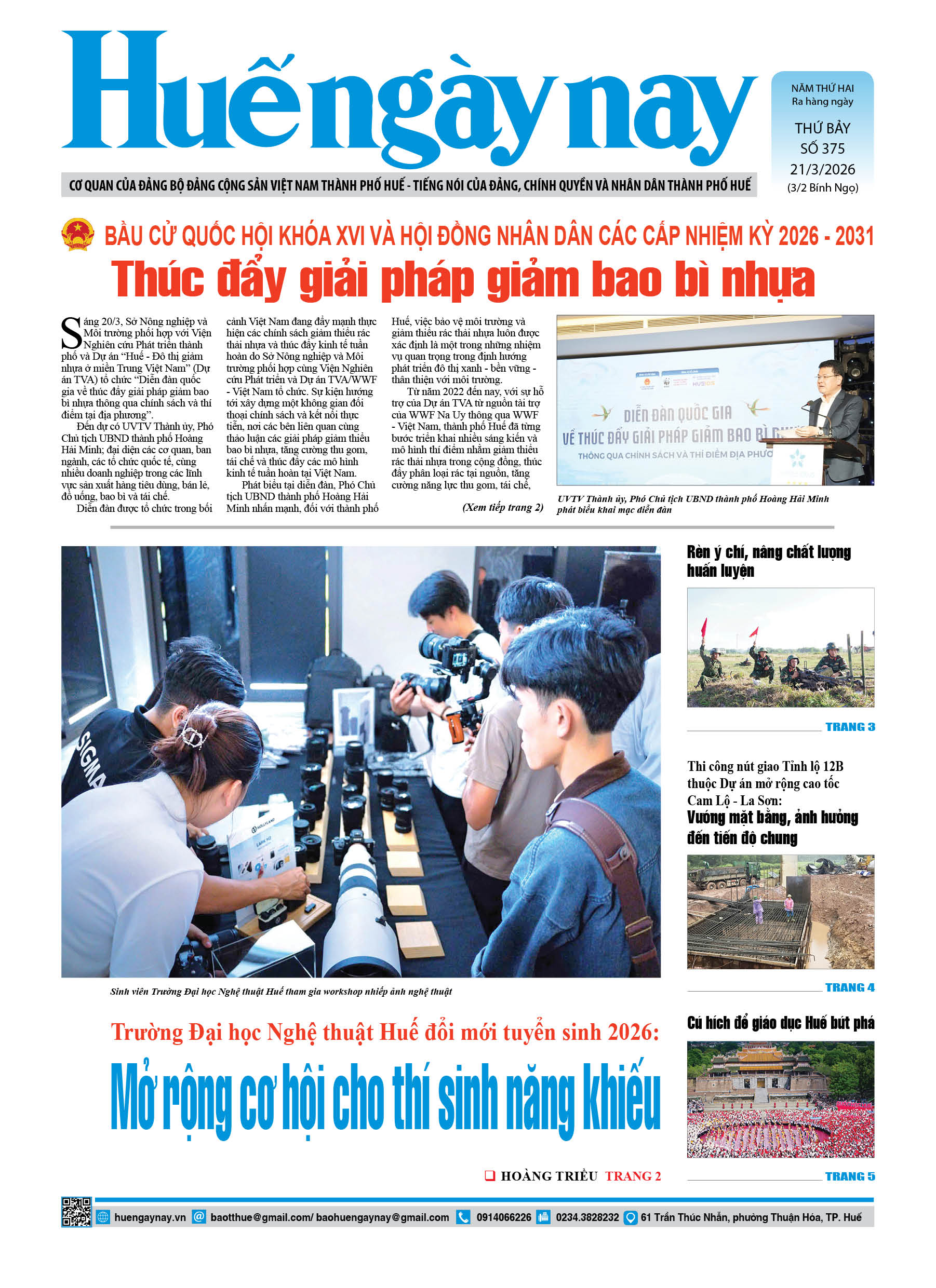 Thứ bảy, 21/03/2026