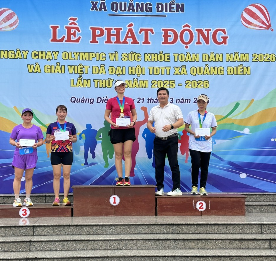 Hàng ngàn vận động viên tham gia giải chạy Olympic vì sức khỏe toàn dân