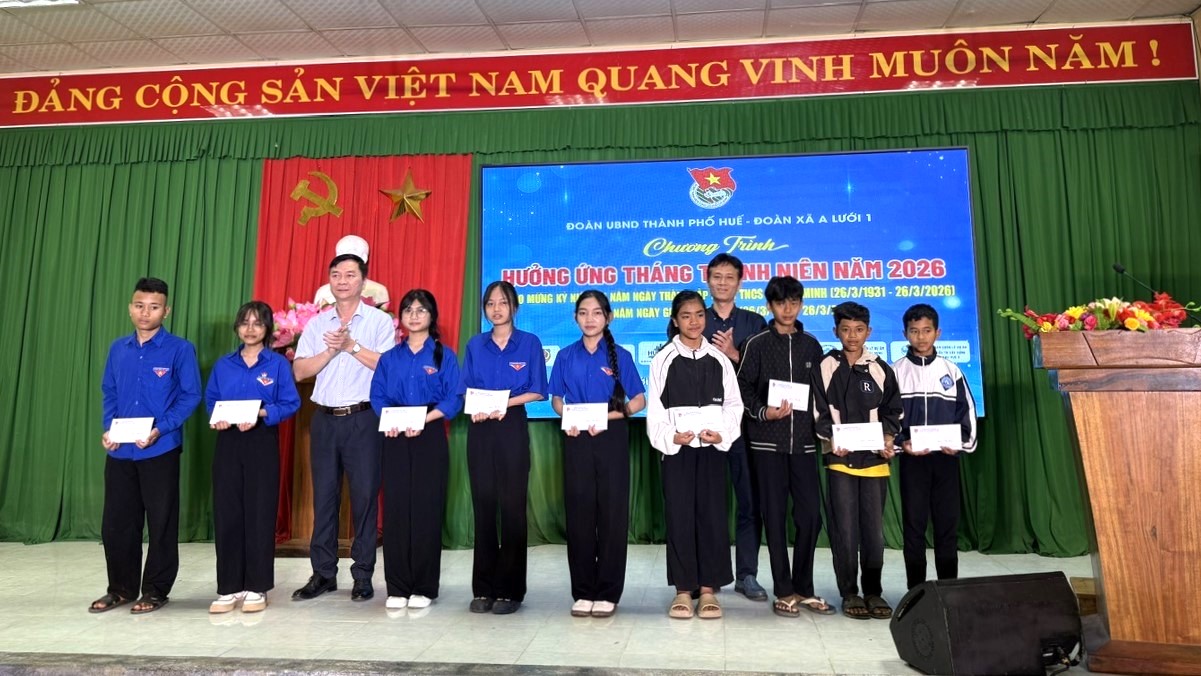 Gần 150 triệu đồng thực hiện các công trình, phần việc thanh niên tại A Lưới 1