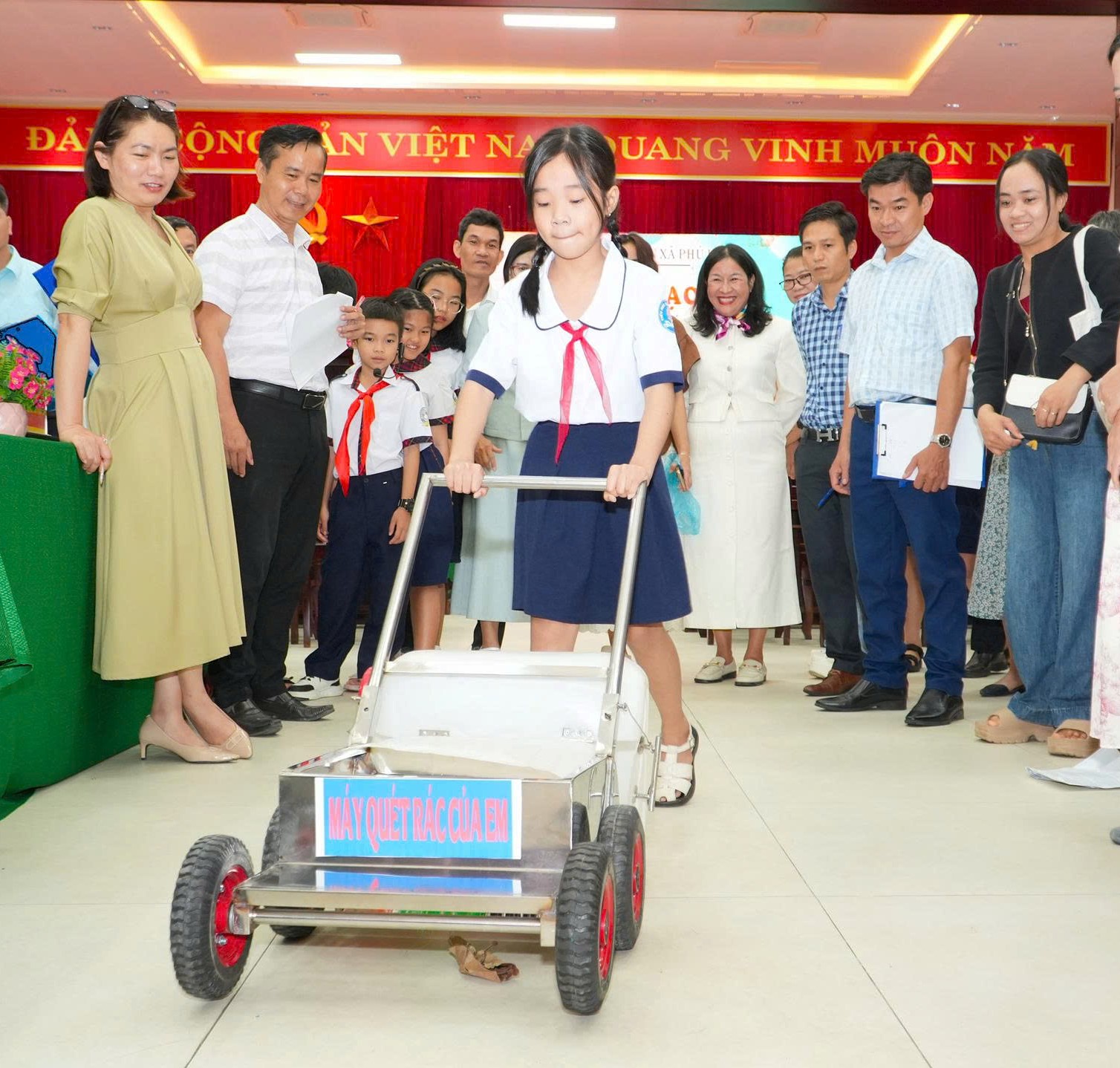 14 mô hình, sản phẩm tham gia Cuộc thi Sáng tạo thanh thiếu niên, nhi đồng