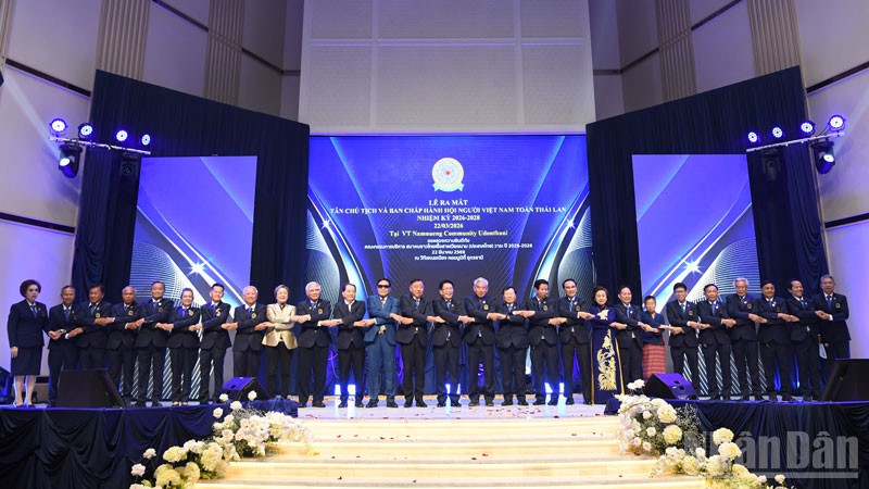 Ra mắt Ban Chấp hành Hội Người Việt Nam toàn Thái Lan nhiệm kỳ 2026-2028