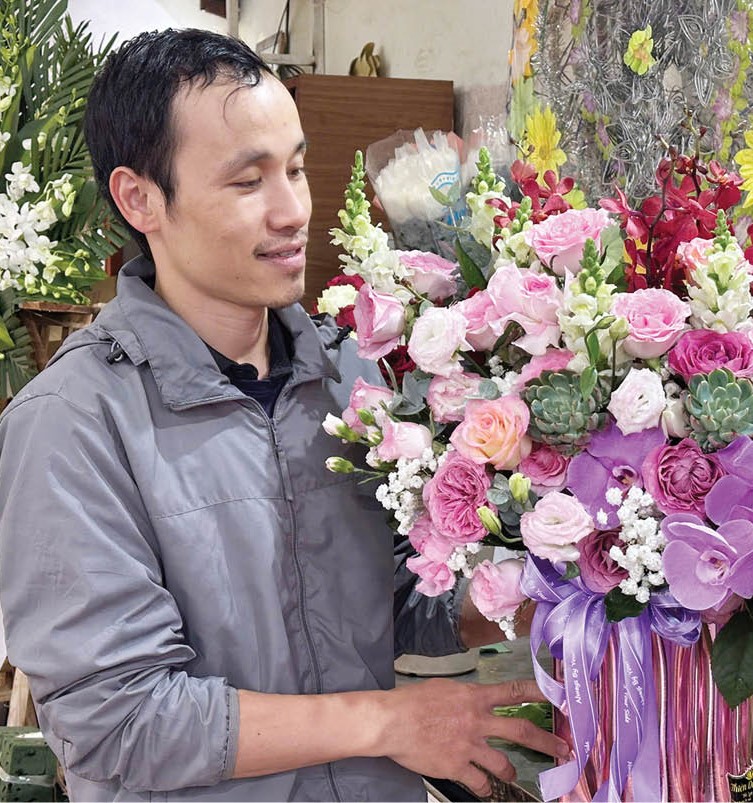 Nở rộ xu hướng học cắm hoa