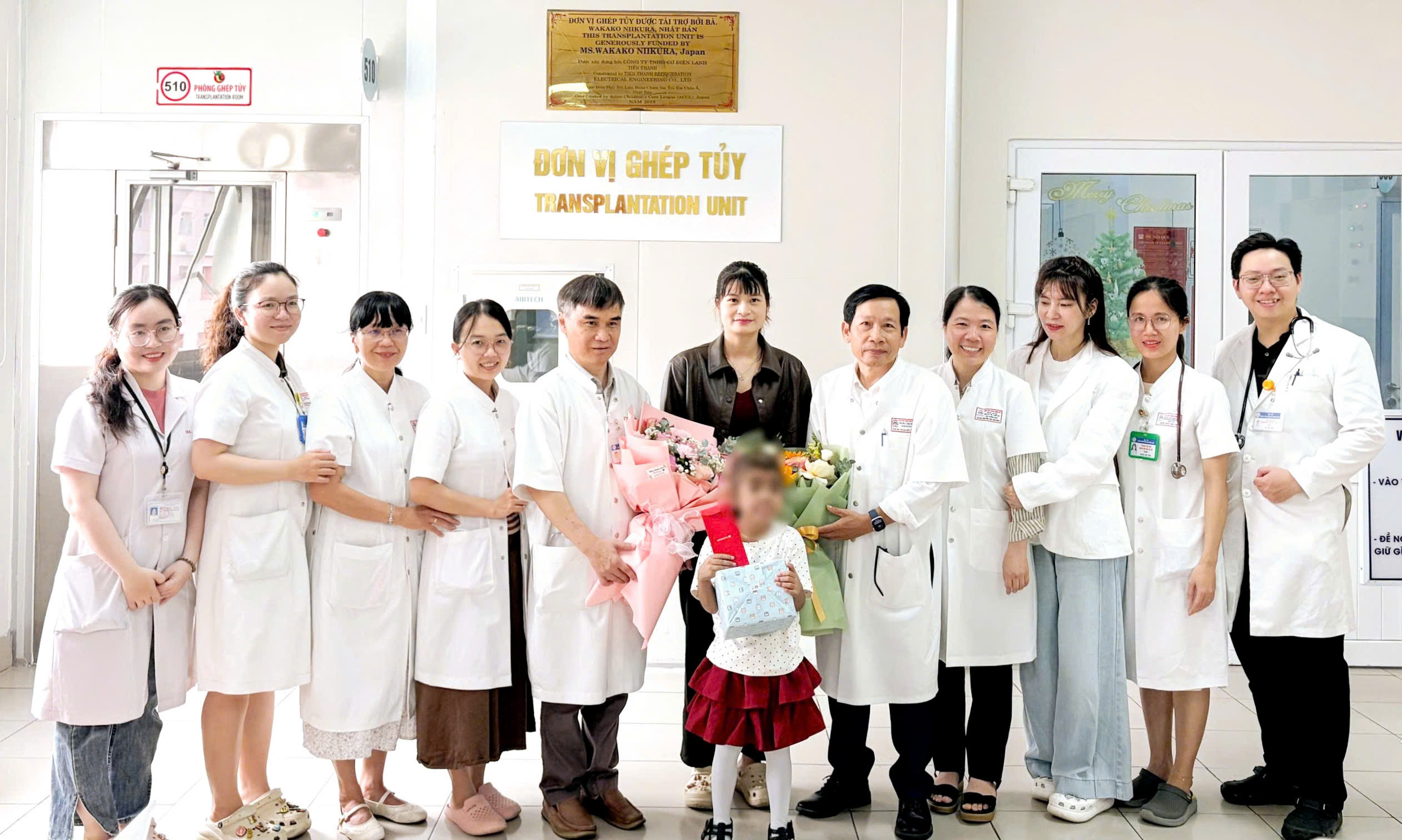 Bệnh nhi 7 tuổi được ghép tủy thành công, chấm dứt phụ thuộc truyền máu