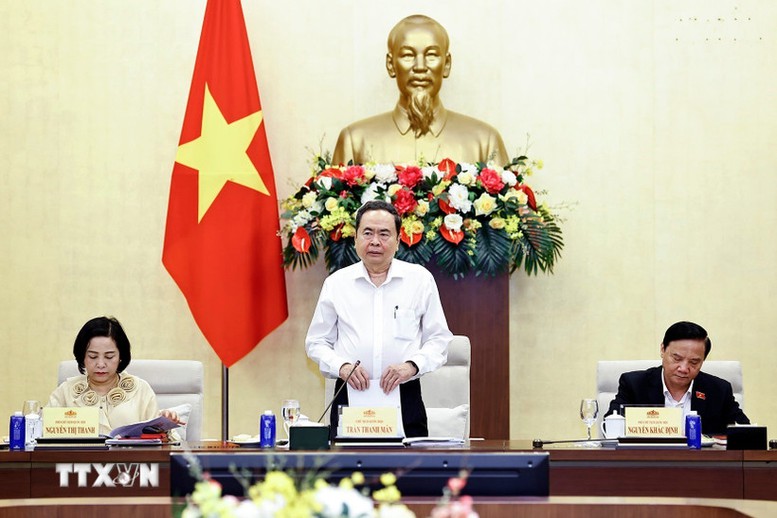 Chủ tịch Quốc hội chủ trì cuộc họp về chuẩn bị Kỳ họp thứ nhất, Quốc hội khóa XVI