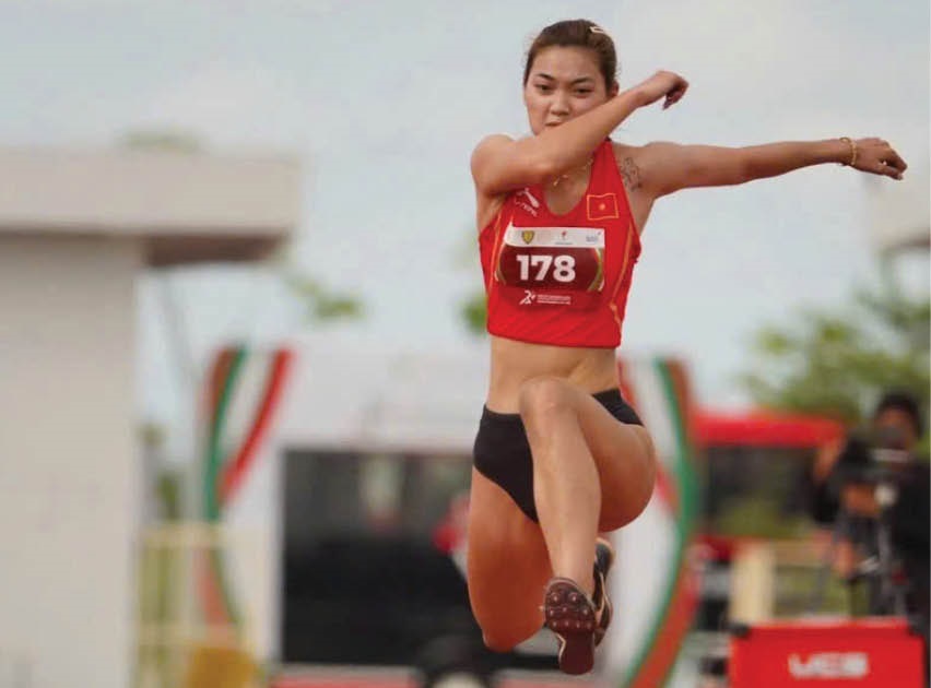 Cô gái truyền cảm hứng cho điền kinh trẻ Huế