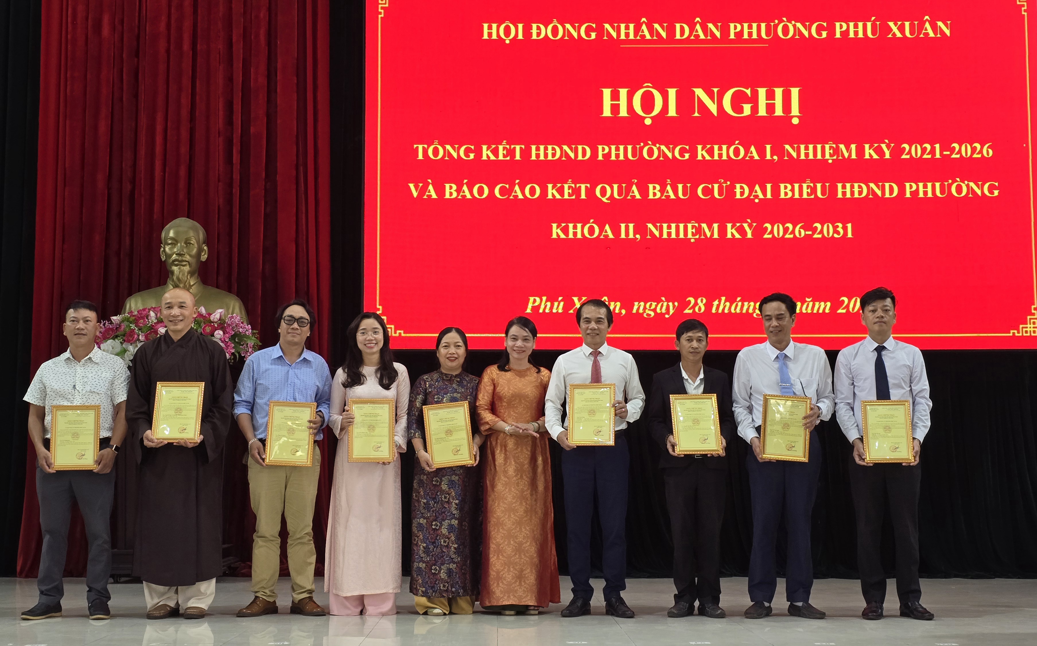 Phú Xuân 30 đại biểu trúng cử HĐND nhiệm kỳ 2026-2031