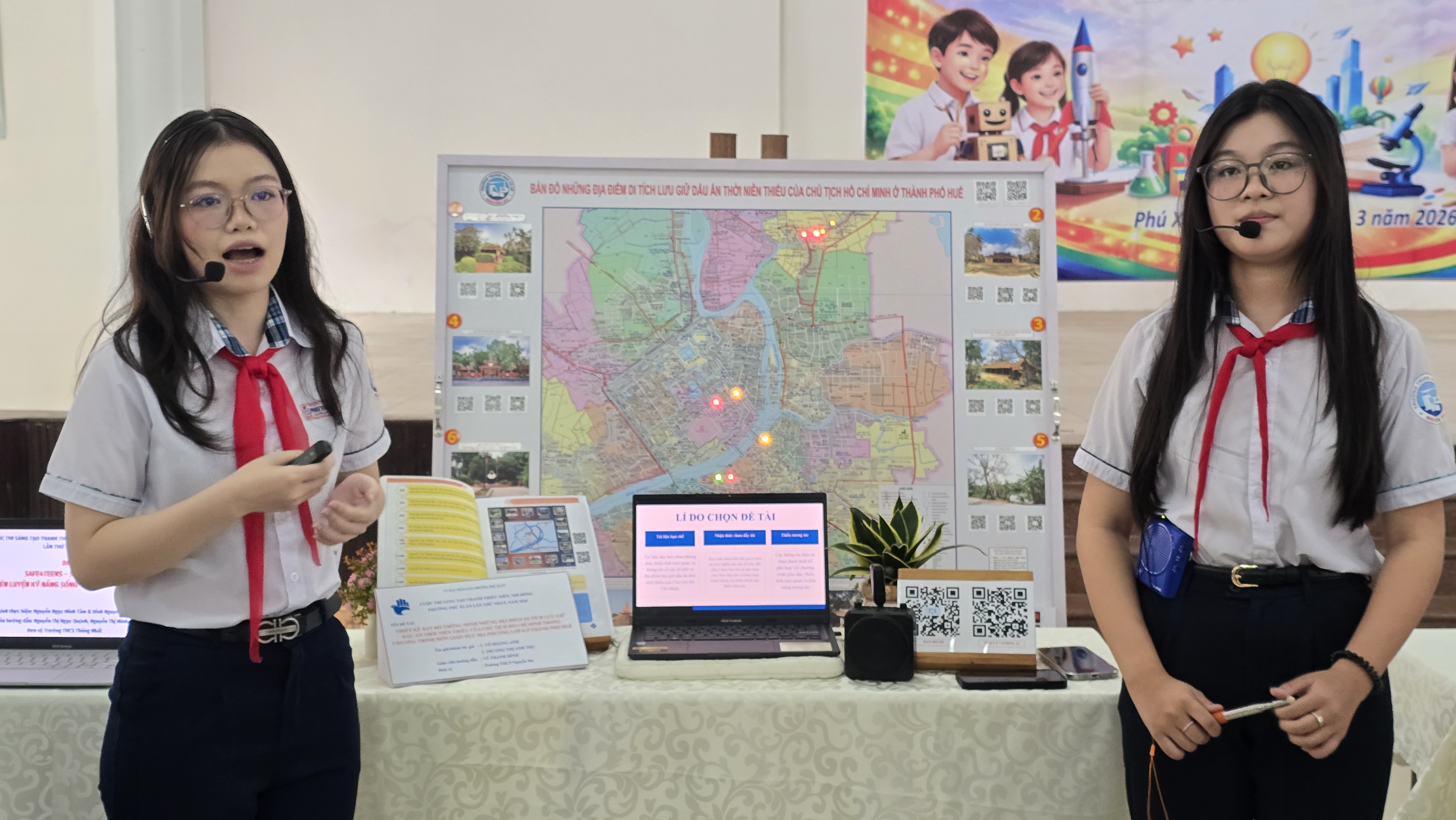 28 đề tài tham gia cuộc thi Sáng tạo thanh thiếu niên, nhi đồng Phú Xuân