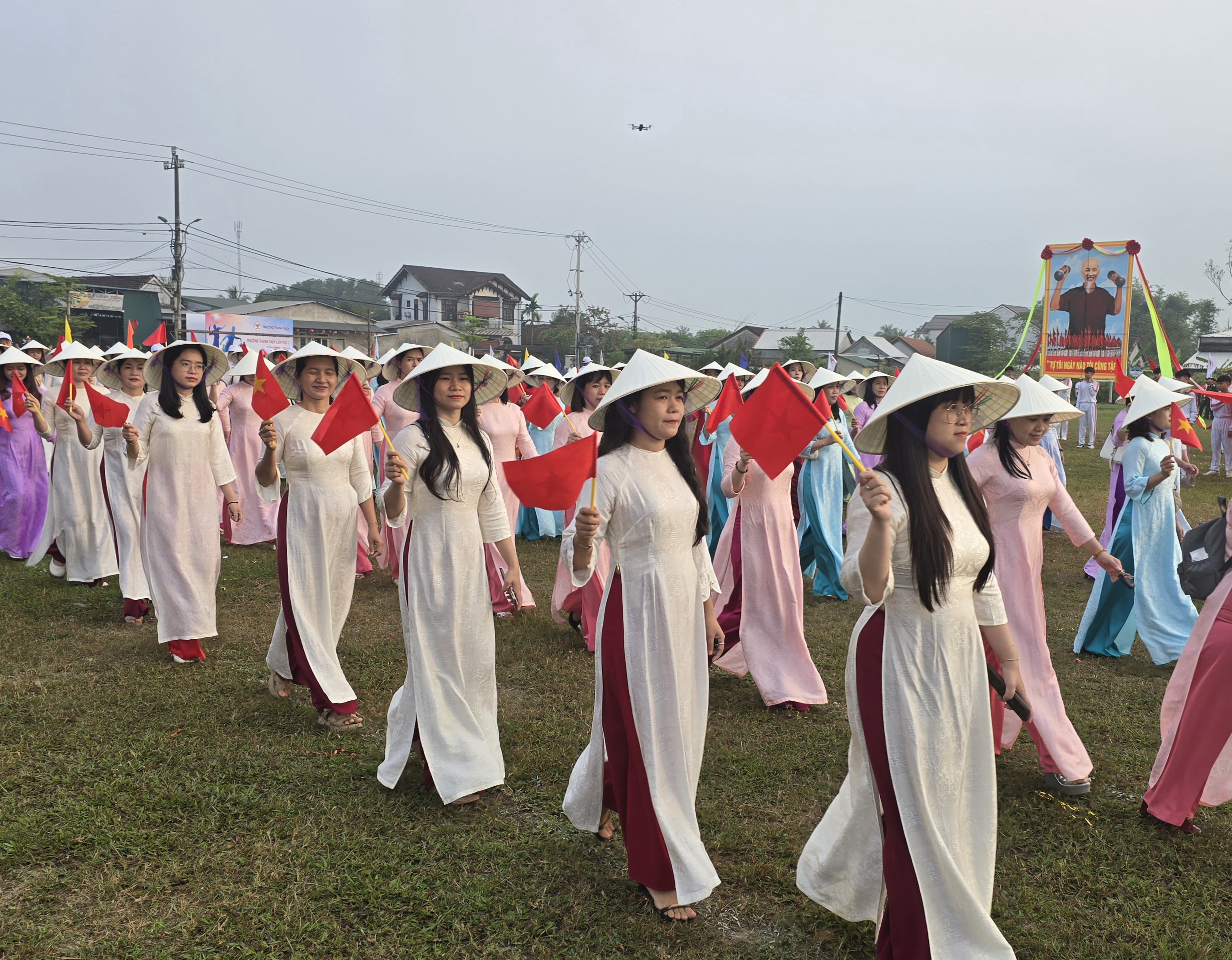 Gần 1 000 vận động viên tham gia Đại hội Thể dục Thể thao phường Thanh Thủy